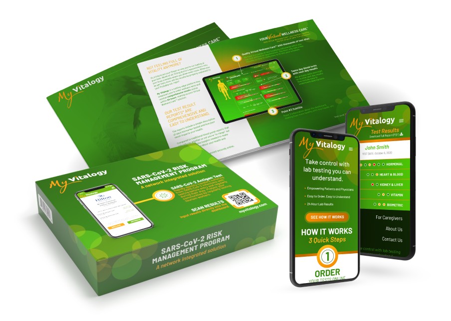 Full brand identity system — packaging, print collateral, and app design